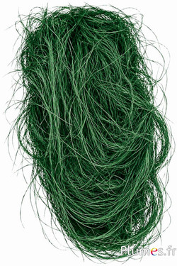 Sisalfasern - 50 g - tannengrün